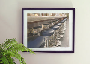 Barstools Print